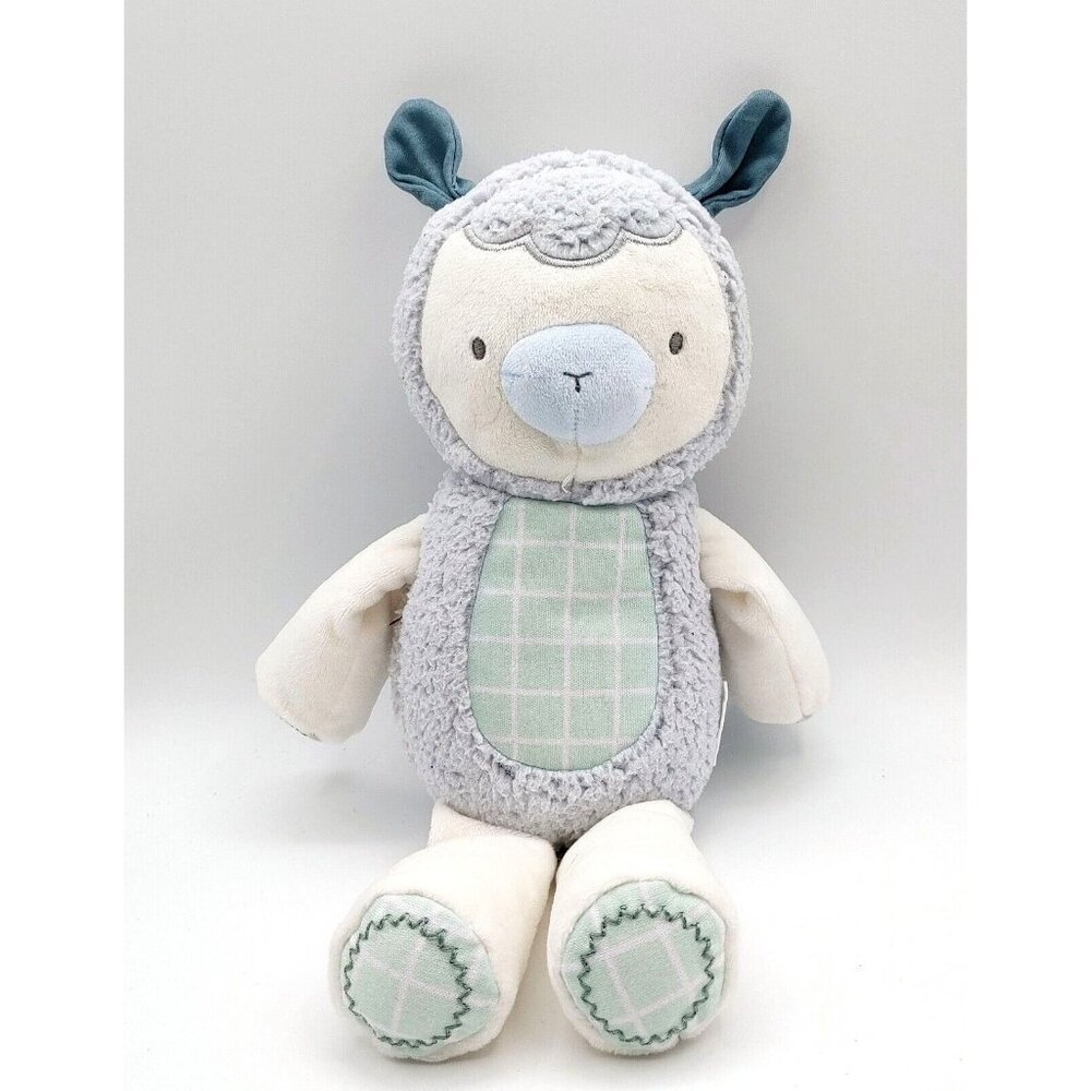 Ingenuity Llama Lamb Sheep Plush Baby Lovey Stuffed Animal Toy 11"